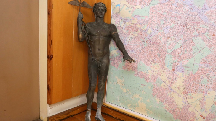 Има заподозрян за кражбата на бронзовата статуя на АполонМВР показа