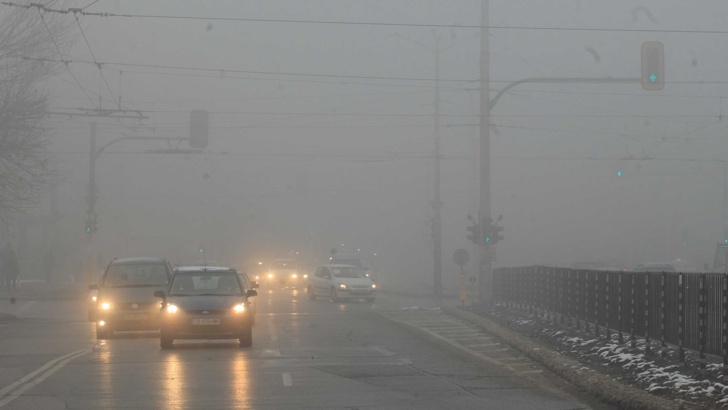 Мръсен въздух в десетки градовеМъгли с високо съдържание на прахови