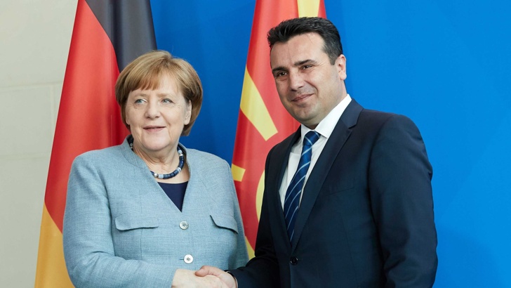 За пръв път германски канцлер в МакедонияГерманският канцлер Ангела Меркел