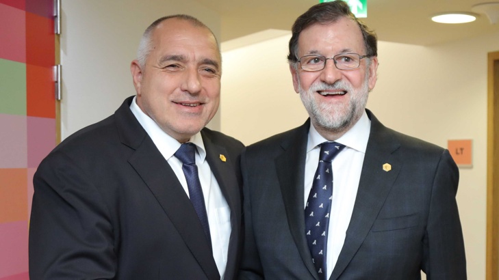 Министър председателят на Испания Мариано Рахой пристига на двудневно посещение у