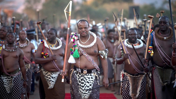 Последният абсолютен монарх в Африка – кралят на Свазиленд Мсвати