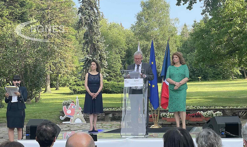 Many ambassadors and politicians attended the reception of the Embassy of France in Bulgaria on the occasion of Bastille Day