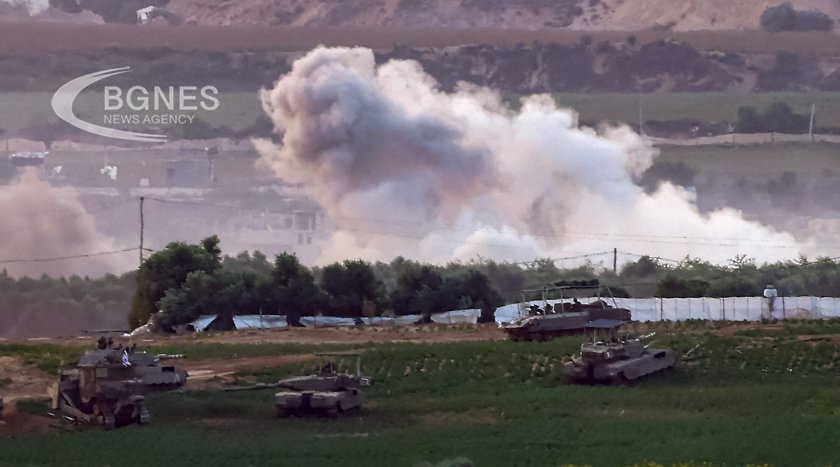Israeli tanks enter the outskirts of Gaza