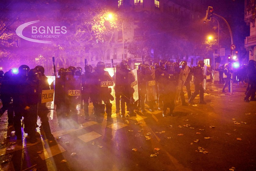 Dozens of people were detained in San Francisco during an anti-war rally