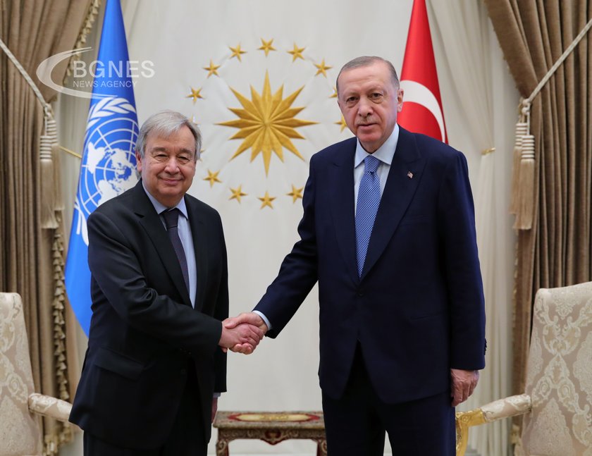 Erdogan discussed the situation in Gaza with Guterres