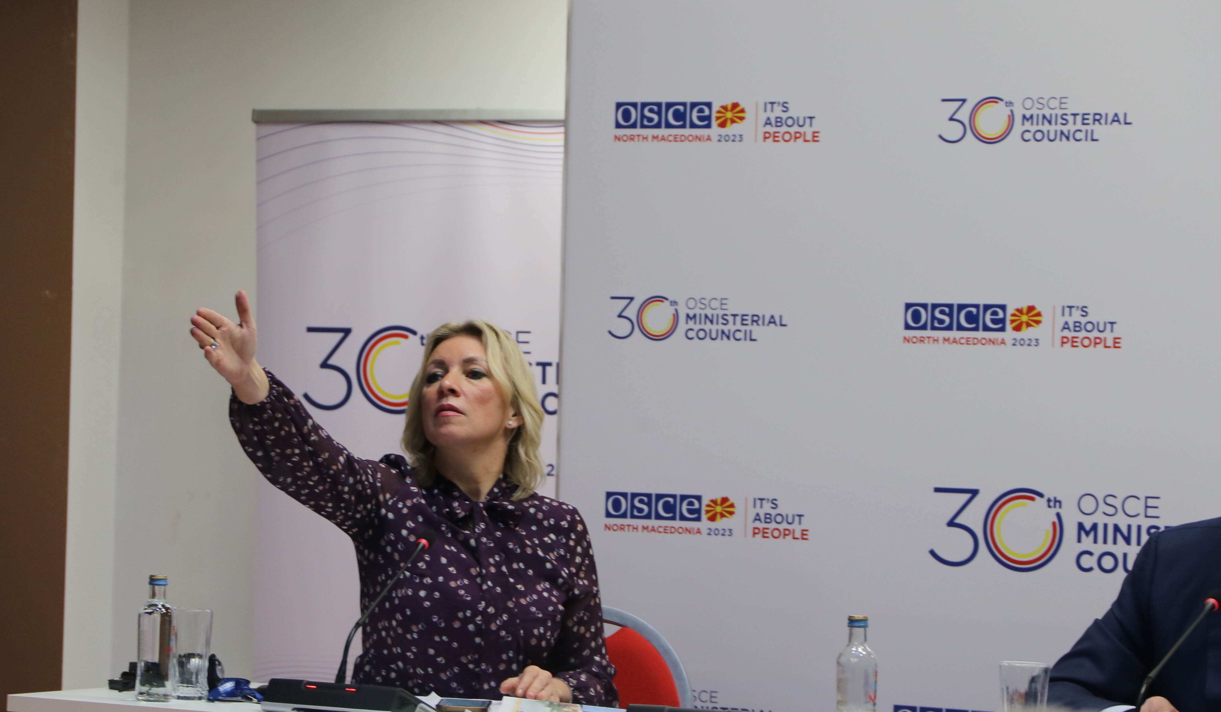Zakharova: The dismantling of the Monument to the Soviet Army is a hostile step