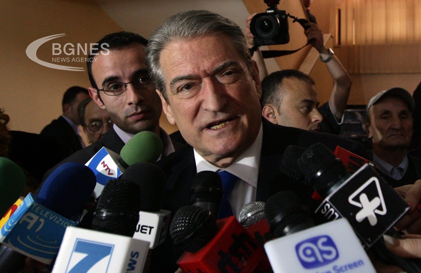 The Albanian parliament is debating the prosecutor's request for the arrest of former prime minister Sali Berisha