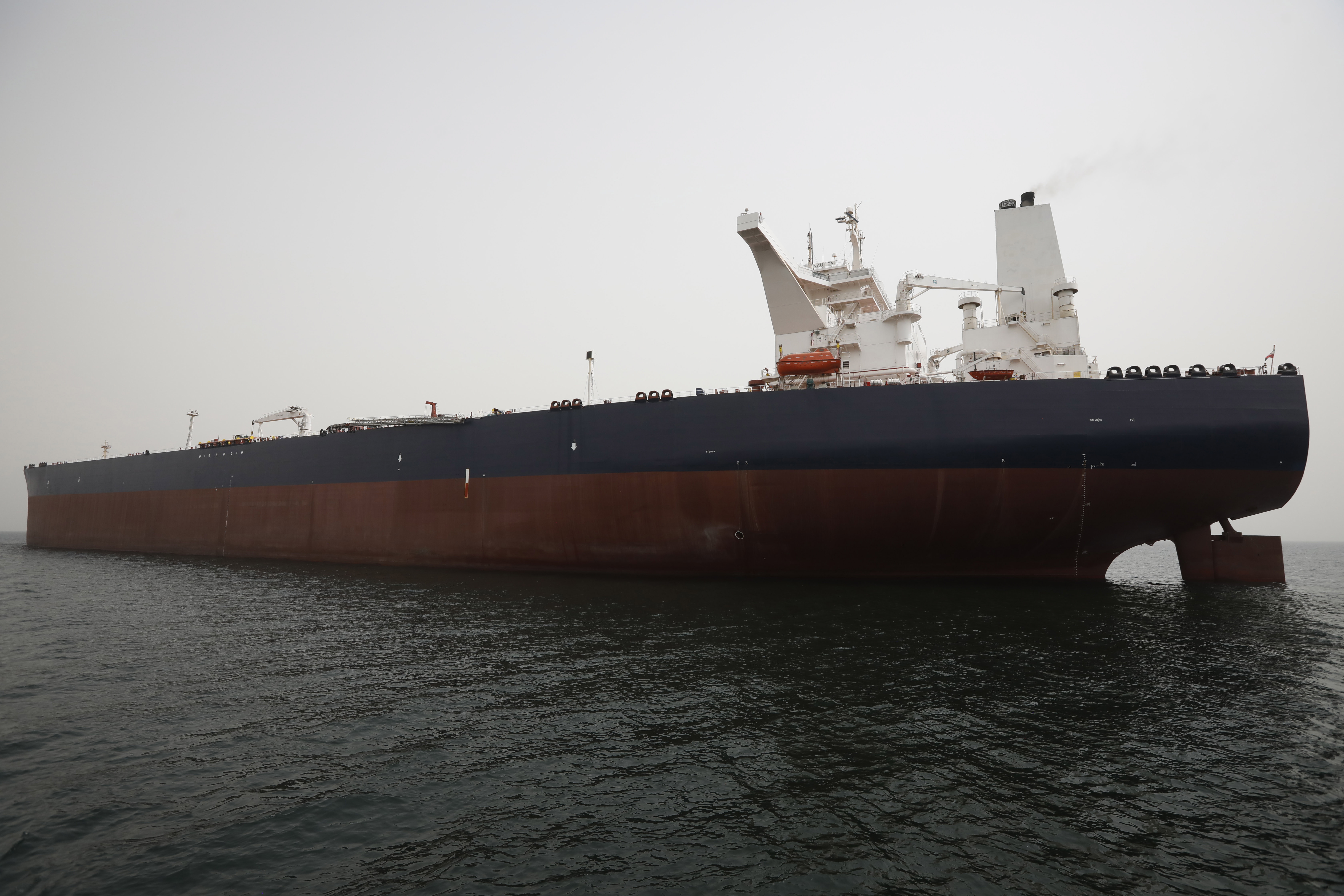 An oil tanker was hit by a Houthi drone in the Red Sea