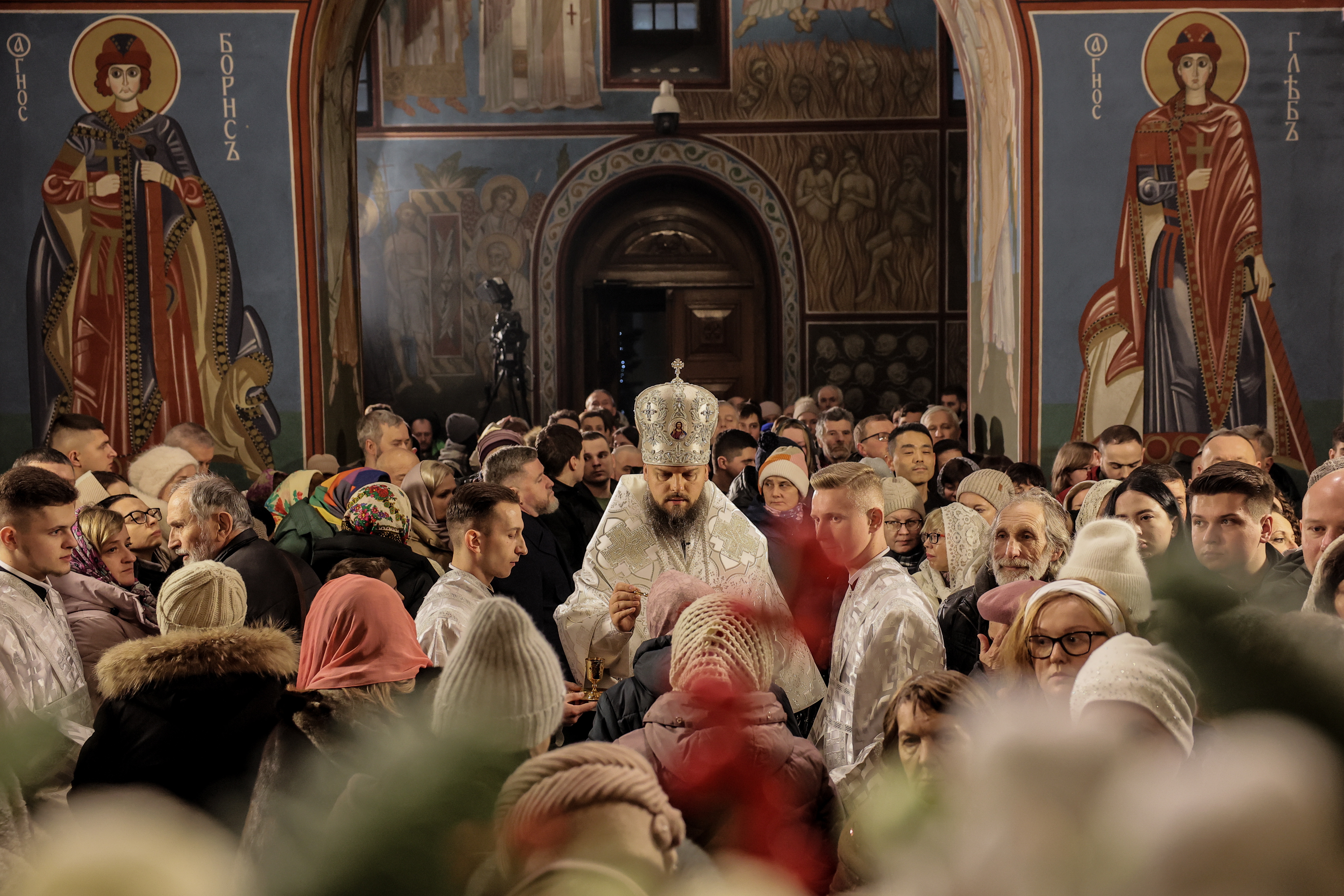 Ukraine celebrates Christmas on December 25 for the first time, instead of on January 7