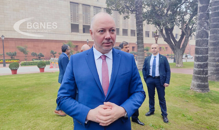 The President of the Bulgarian National Assembly, Rosen Jhelyazkov: Bulgaria and India want to intensify their relations