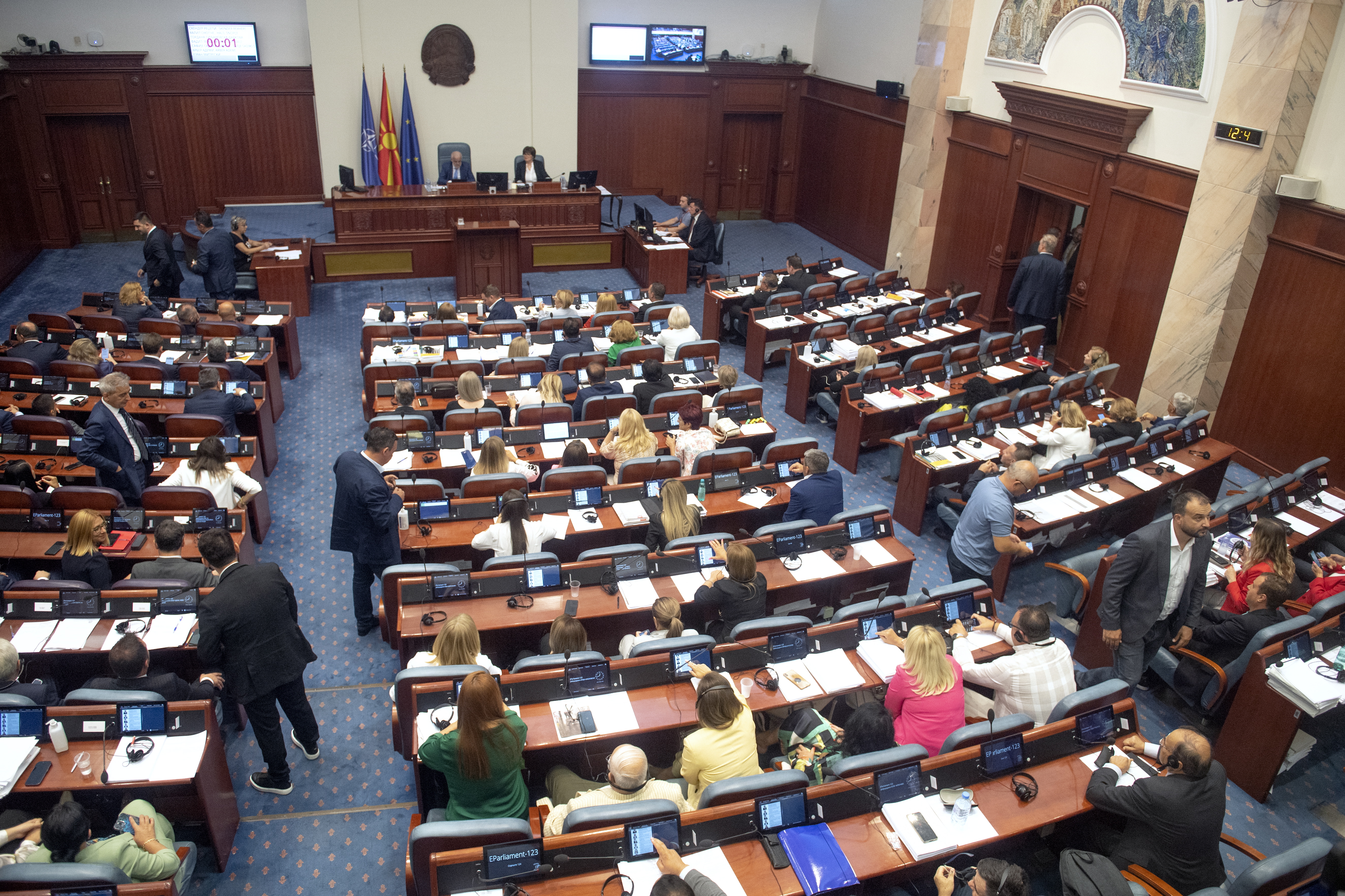 North Macedonia dismisses two ministers
