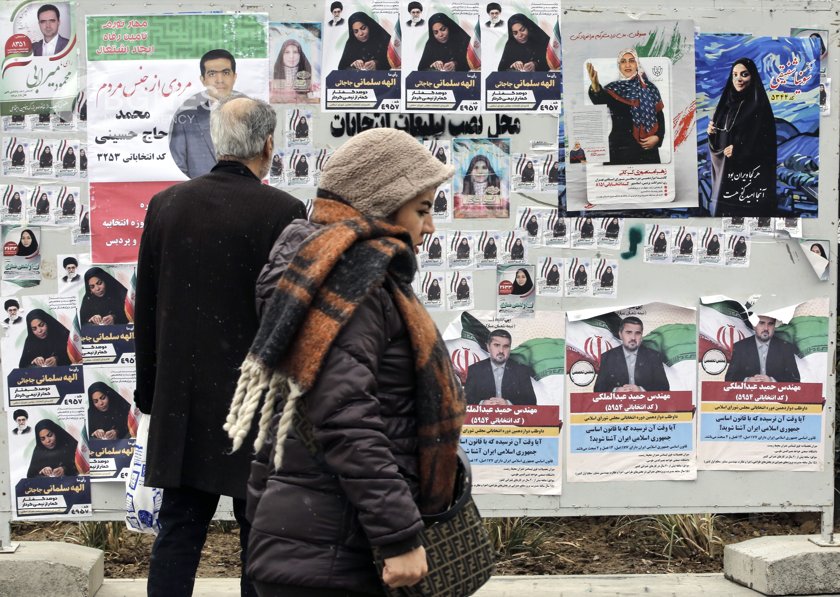 Iranians vote today, conservatives expected to dominate