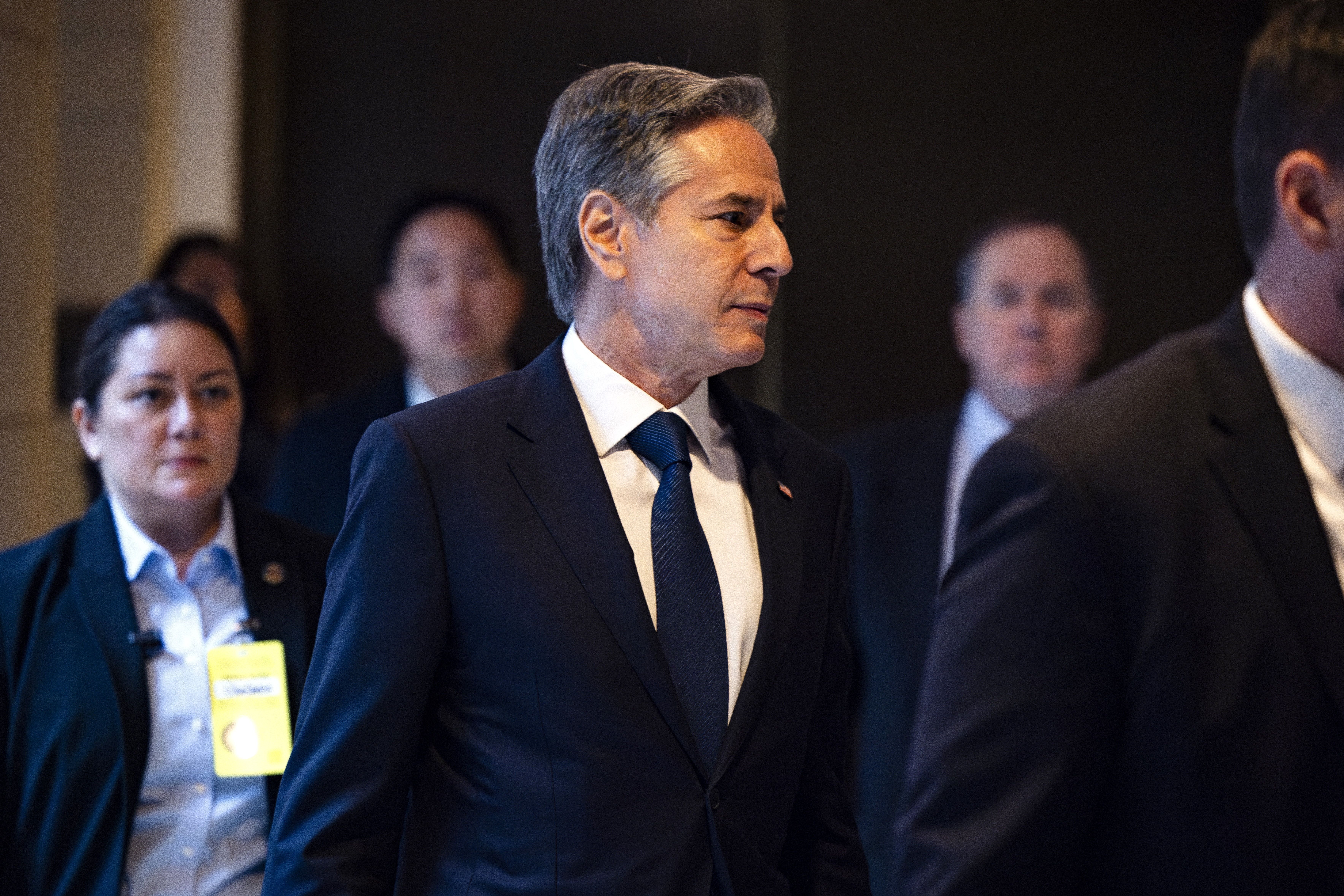 Blinken on an unannounced visit to Ukraine