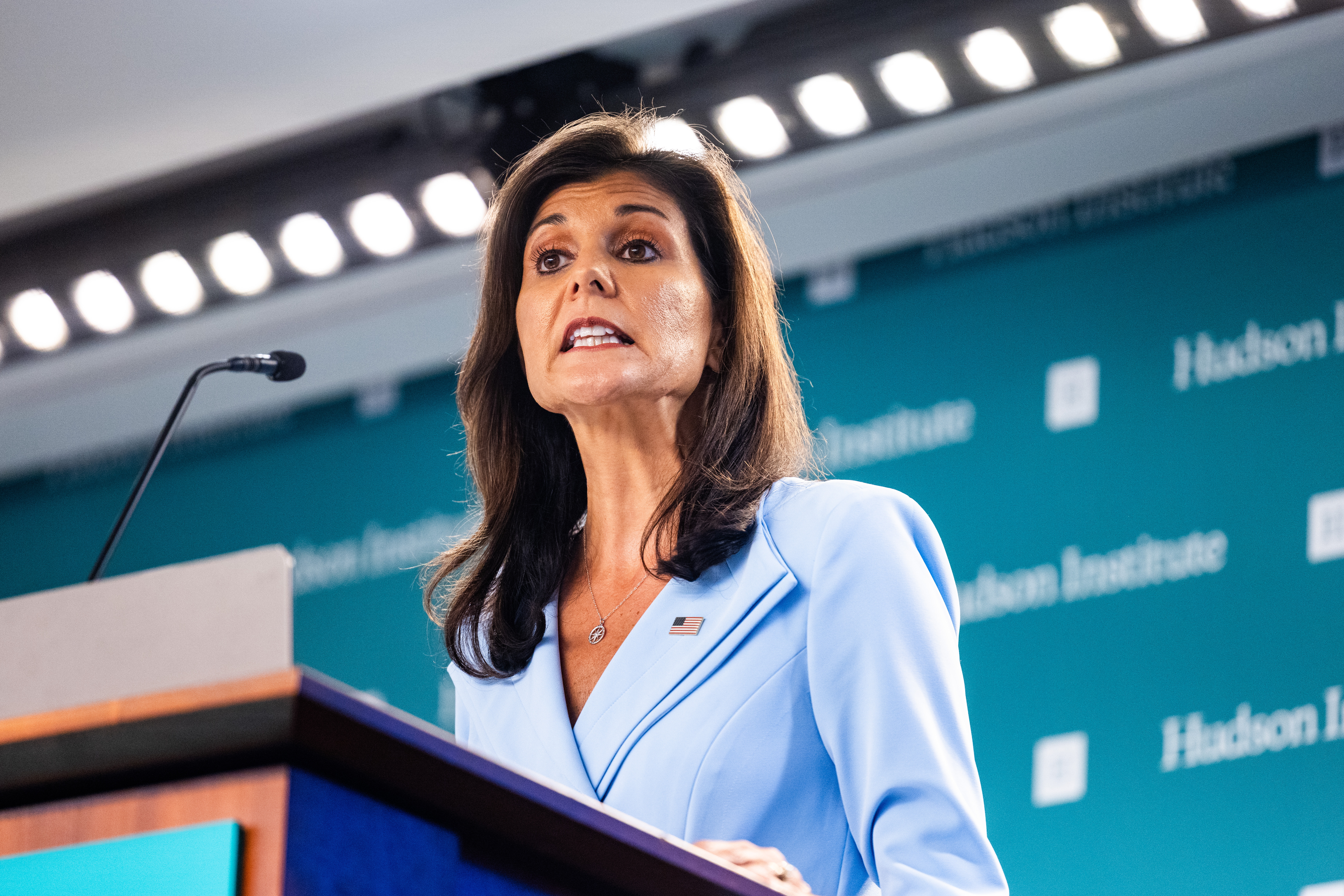 Nikki Haley wrote "Finish them" on an Israeli shell