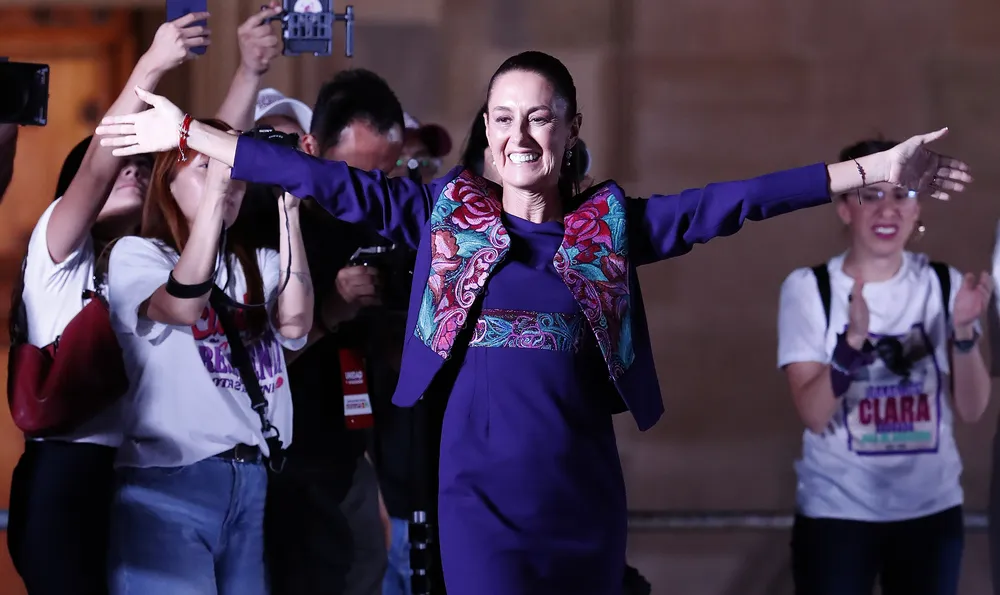 Claudia Sheinbaum makes history as the first female president of Mexico