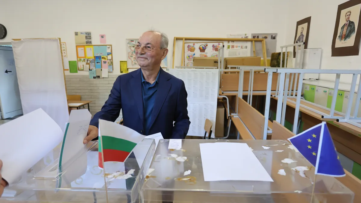 Dogan voted whole-heartedly and on paper