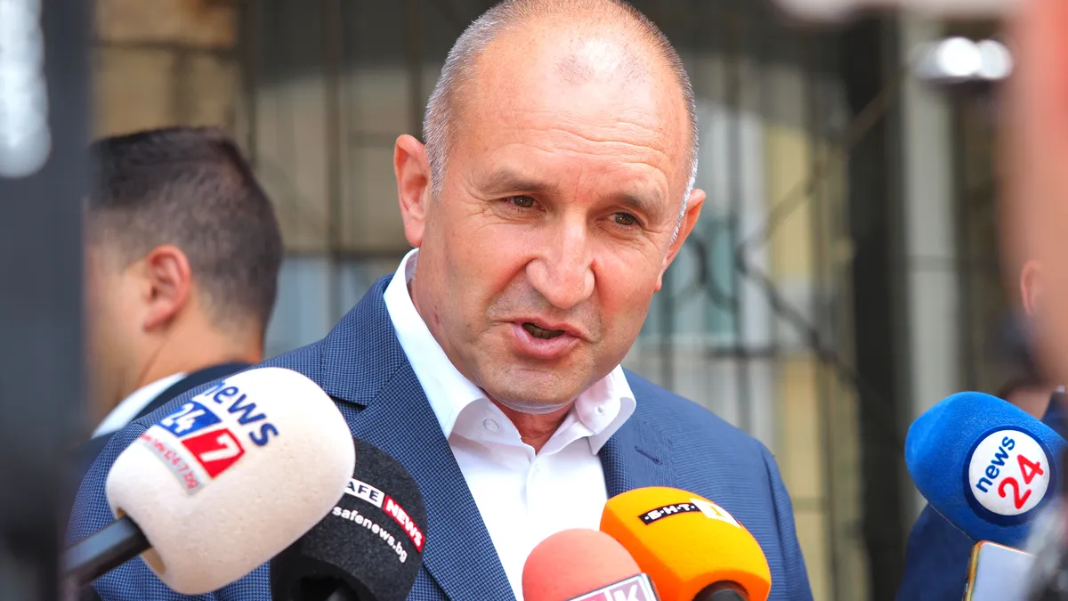 Bulgarian President Rumen Radev: It is high time we had a government based on ideas and values