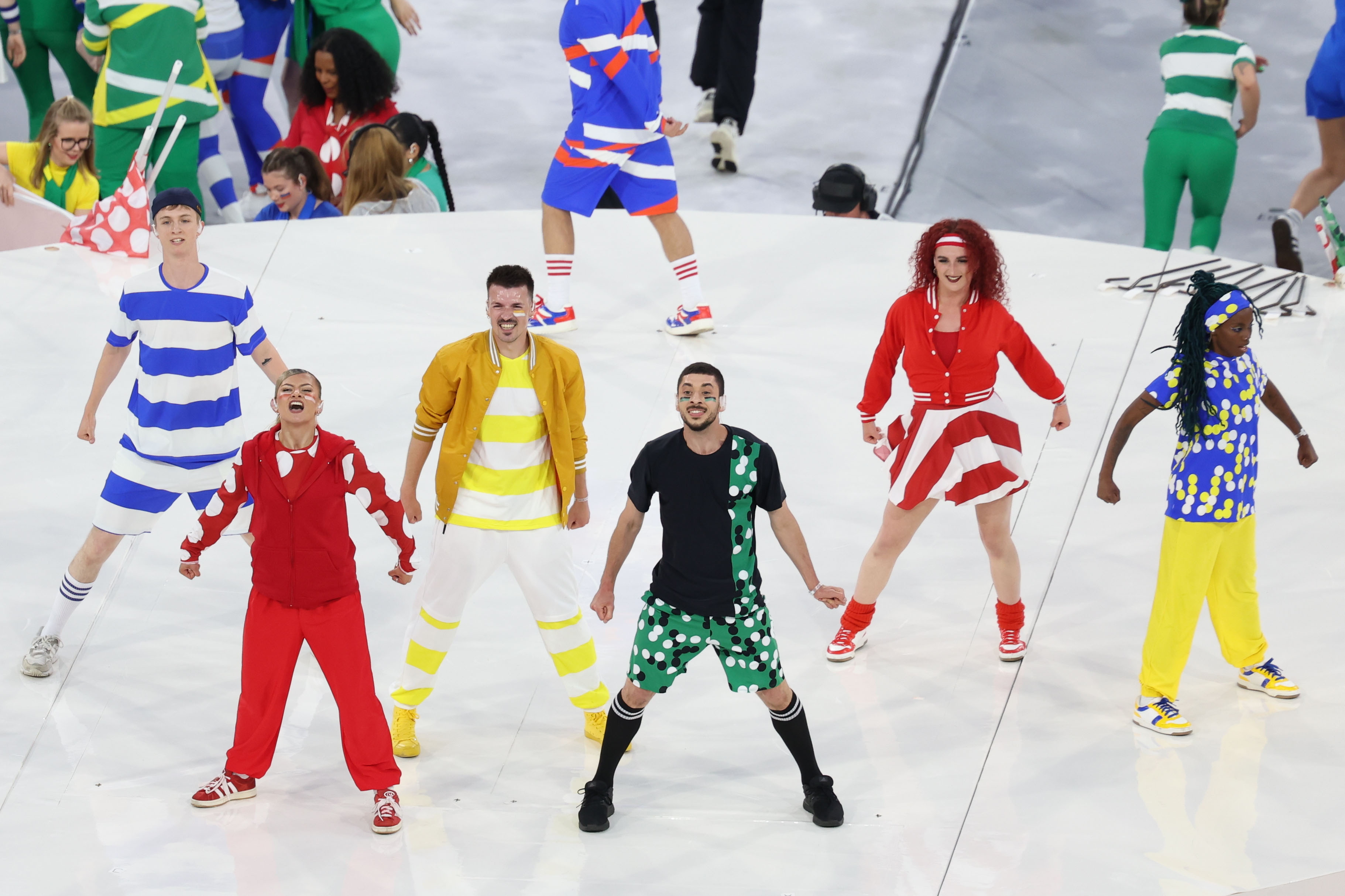 Wicked ceremony kicked off the 17th edition of the European Championship