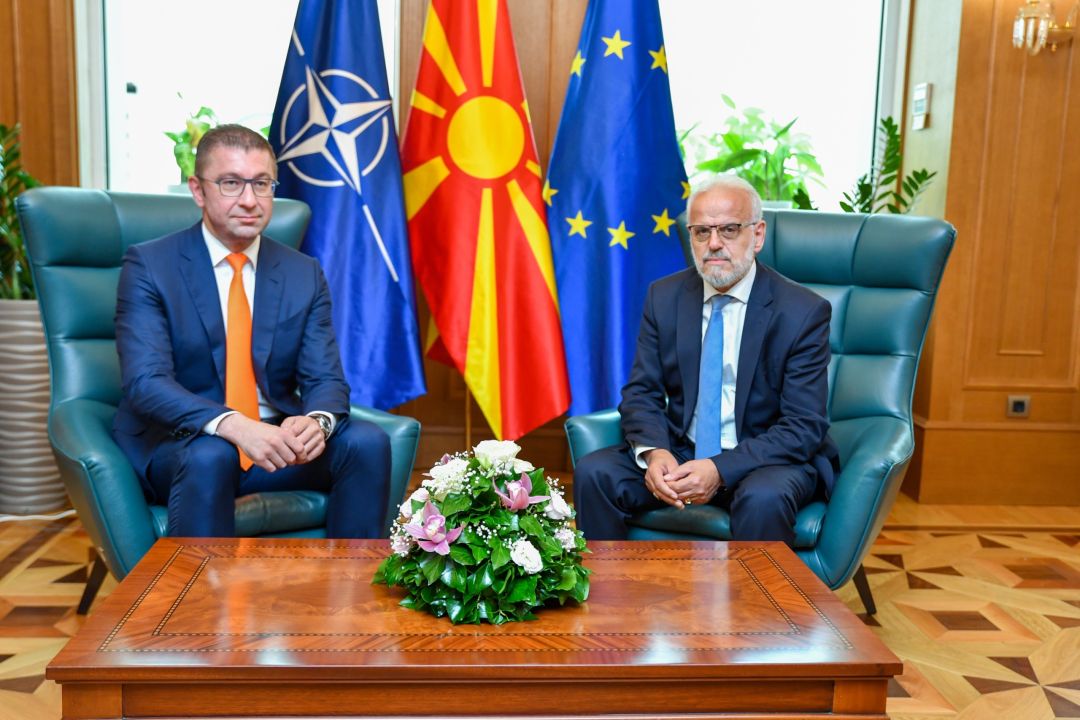 Hristijan Mickoski takes office as Prime Minister of North Macedonia
