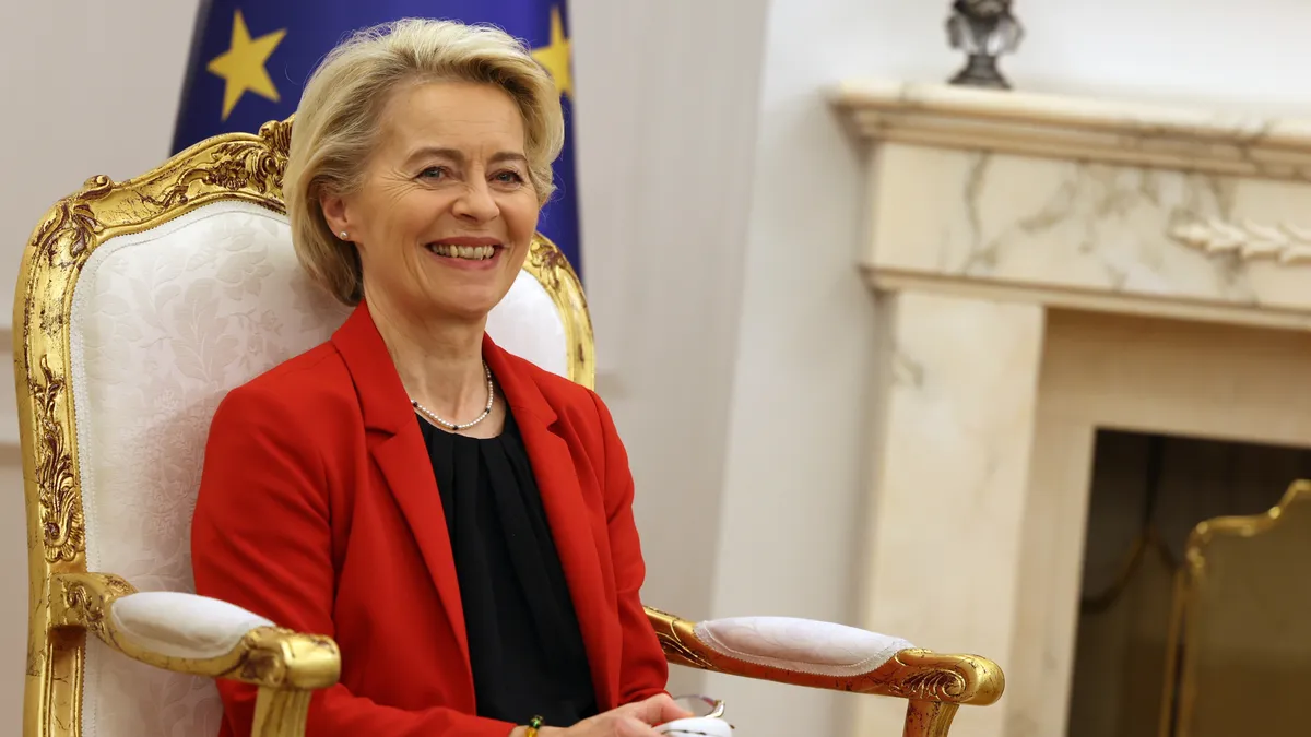 Key EU leaders agreed on a second term for Ursula von der Leyen