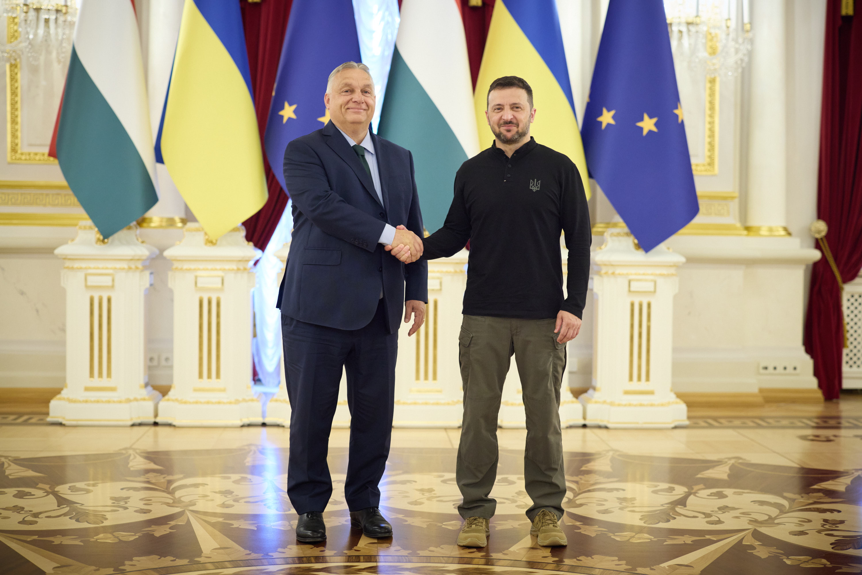 In Ukraine, Orban called for a ceasefire and Zelensky for a just peace