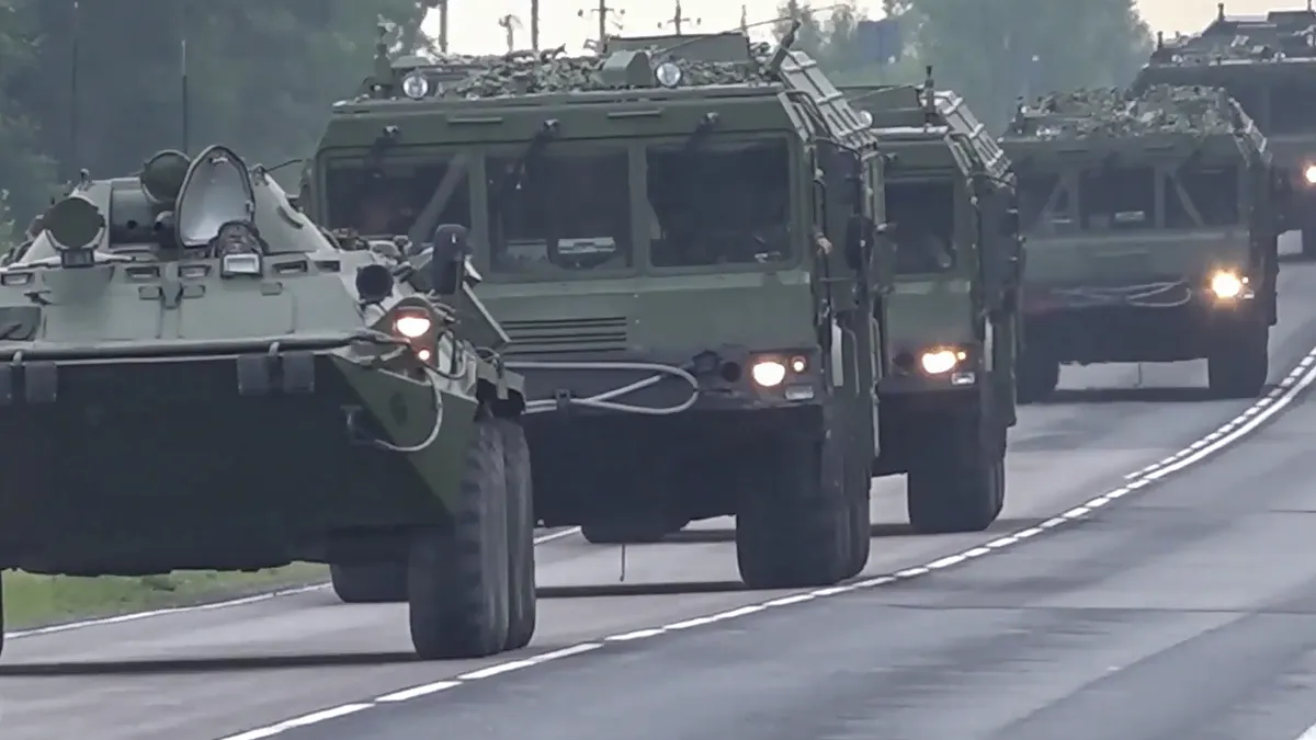 China and Belarus are holding joint military exercises close to the NATO-EU border