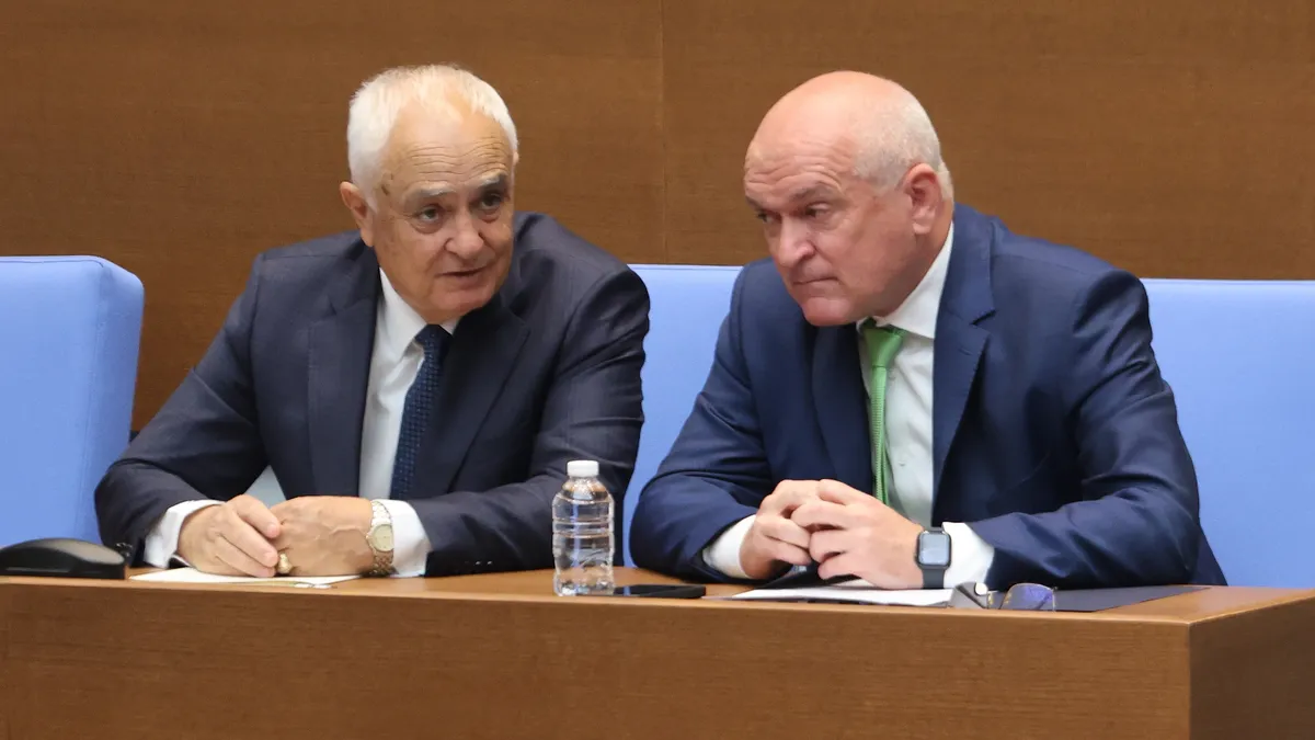 PM Glavchev and Defence Minister Zapryanov lead the Bulgarian delegation to the NATO meeting