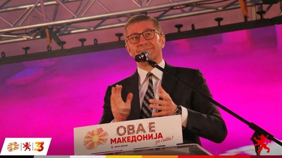 Mickoski: I only speak to Radev out of politeness, there is no energy for dialogue with us in Bulgaria