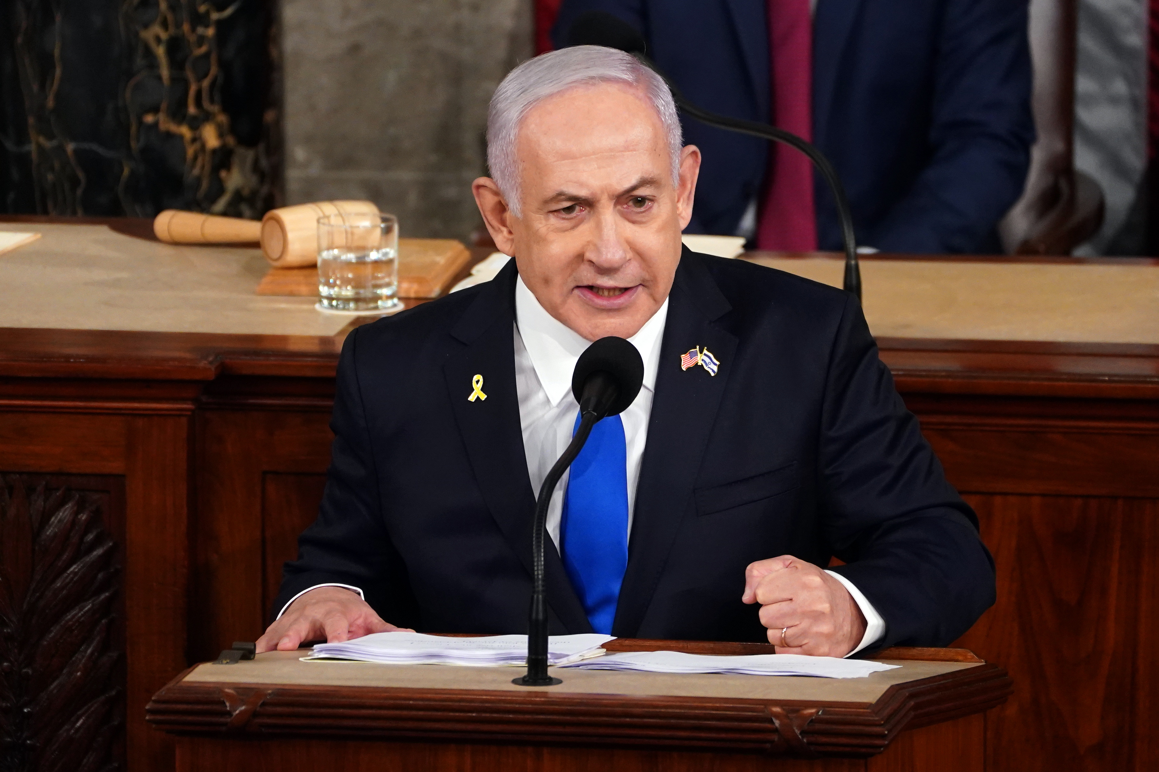 In Washington, Netanyahu called for a global alliance against Iran