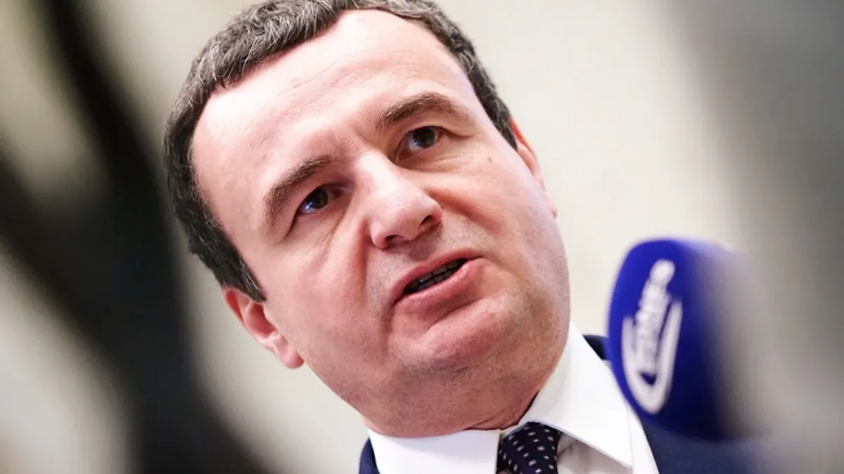 Prime Minister of Kosovo Albin Kurti is visiting North Macedonia