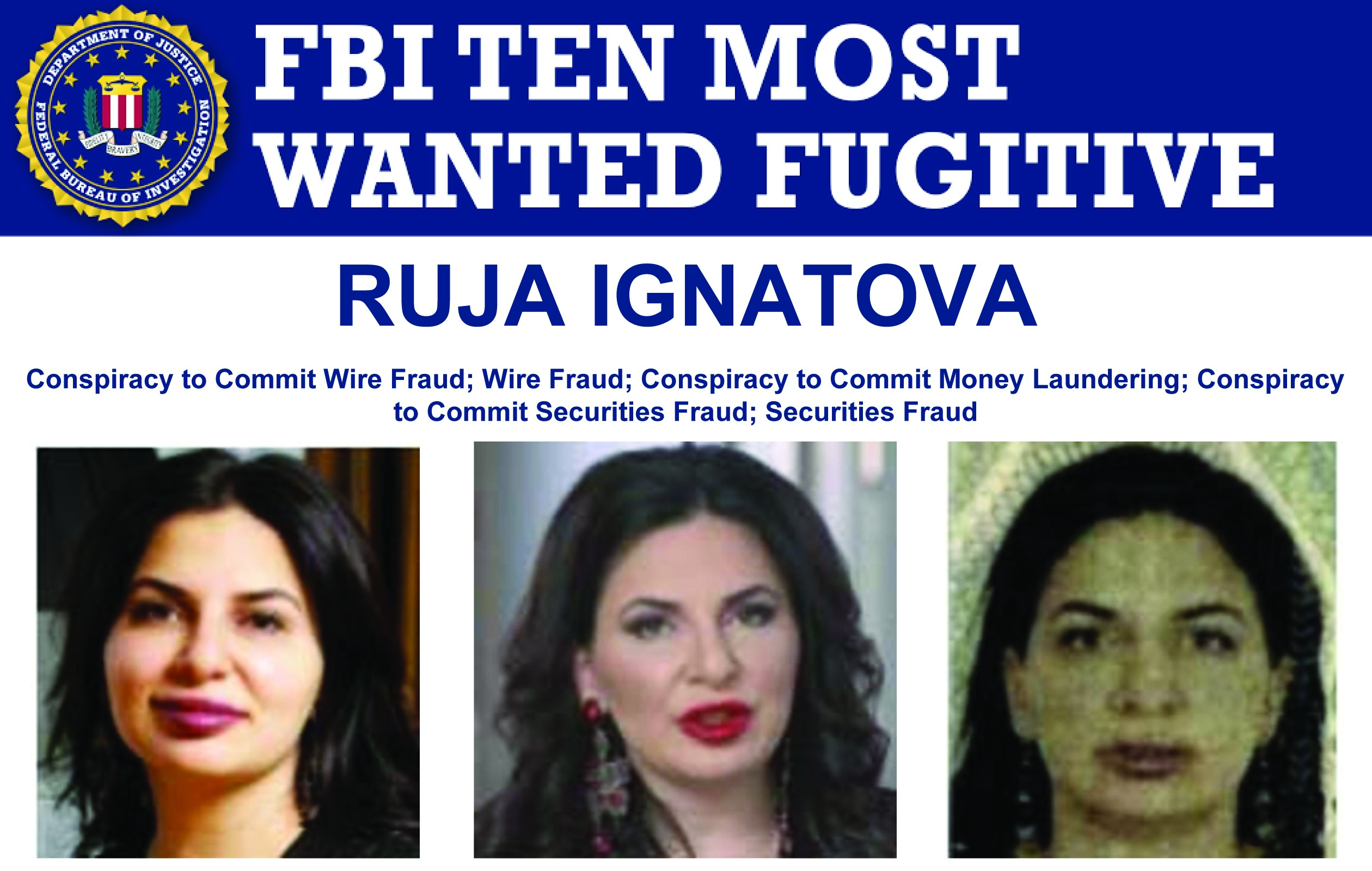 Ruzha Ignatova's assets were frozen