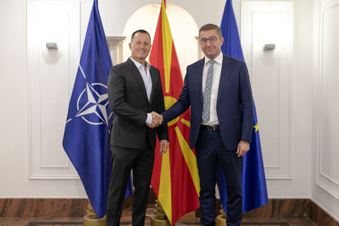PM of North Macedonia Mickoski and a Trump favorite are cooking up American investment in North Macedonia's energy sector