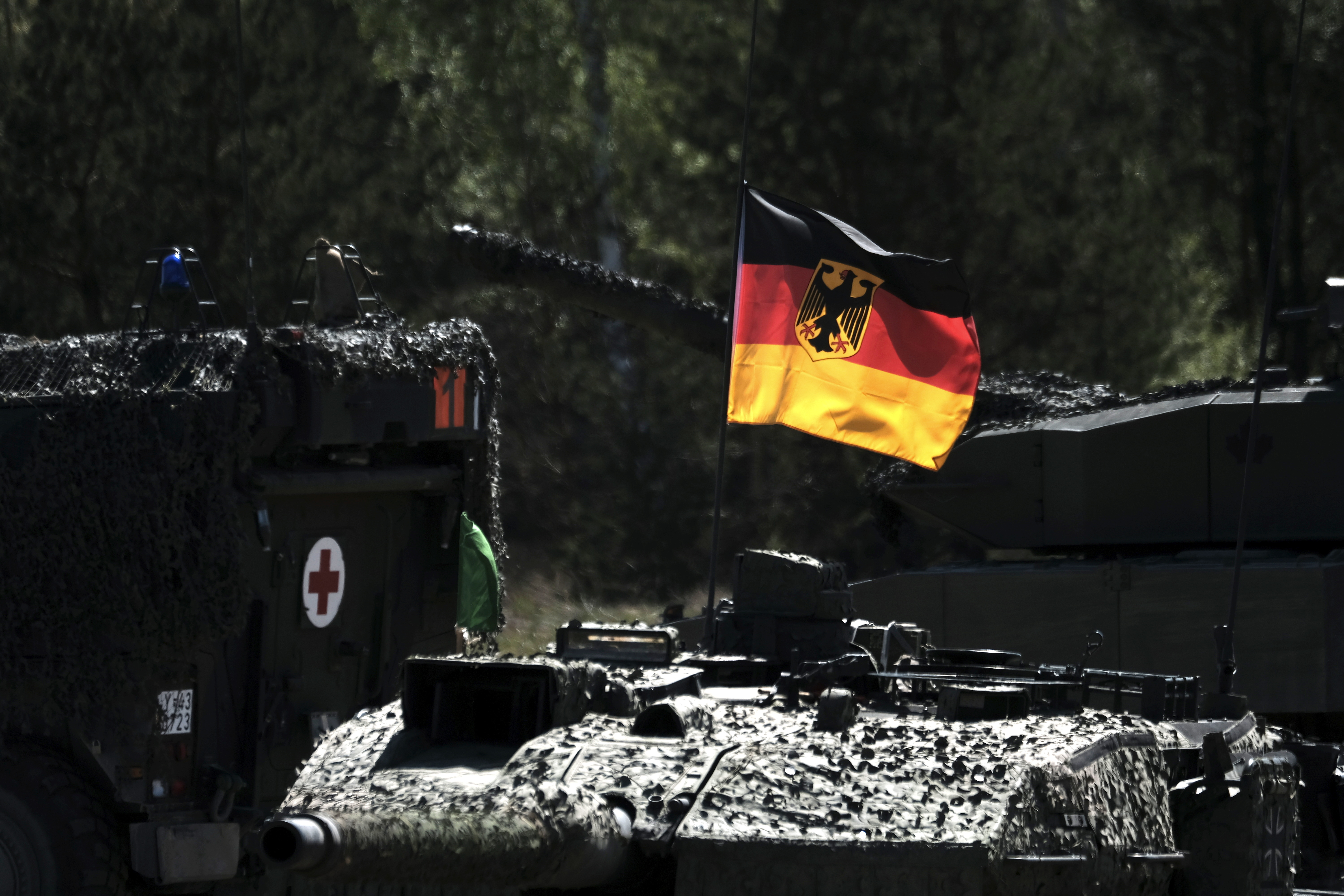 Sabotage and infiltration attempts were made against NATO military bases in Germany