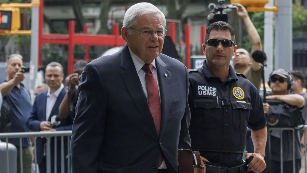 Corrupt Senator Bob Menendez ends his career in the US Senate