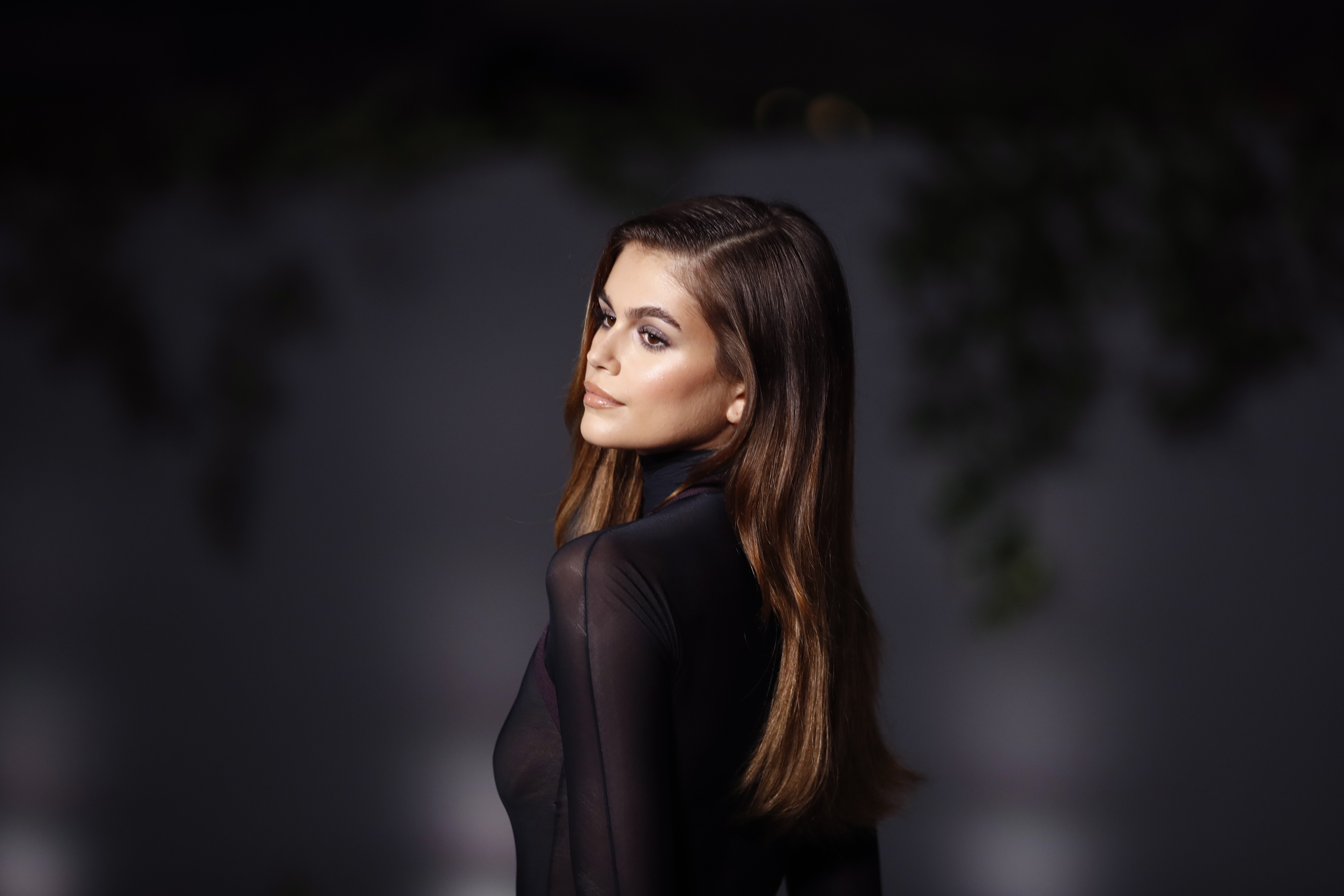 Kaia Gerber repeated the iconic image of her mother Cindy Crawford