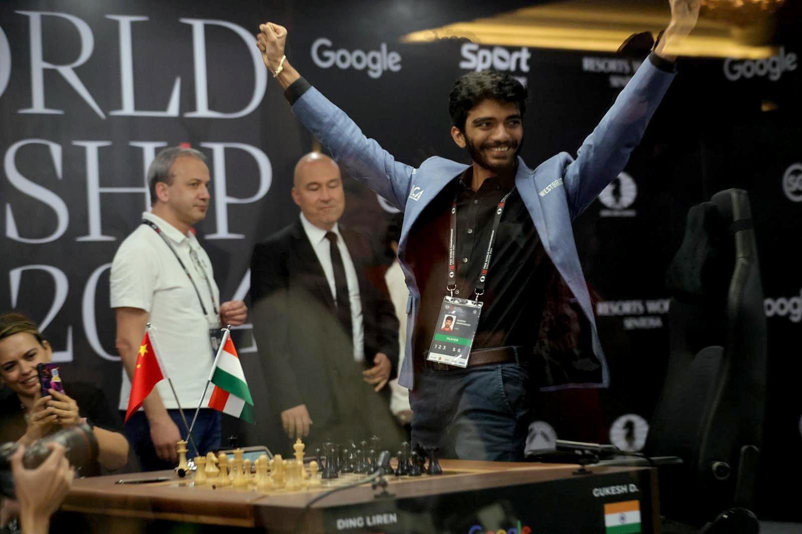Indian grandmaster Gukesh Dommaraju becomes youngest world chess champion