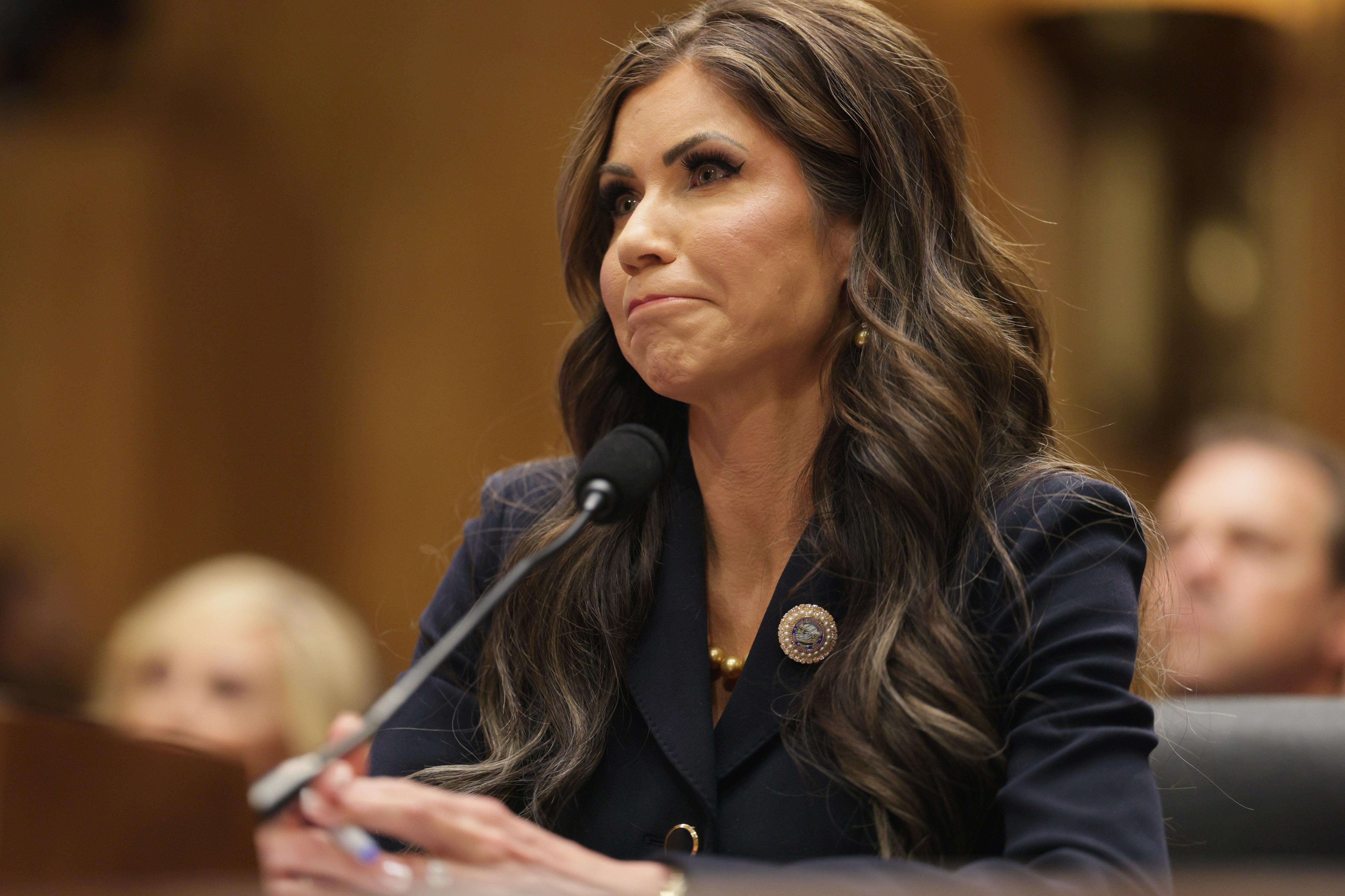 U.S. Senate confirms Christie Noem as Homeland Security secretary