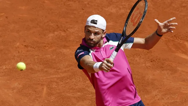 Grigor Dimitrov missed three match points and was eliminated in the eighth round in Madrid