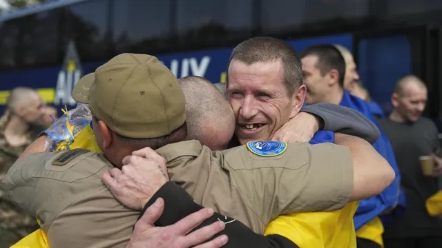 The largest prisoner exchange between Russia and Ukraine has begun