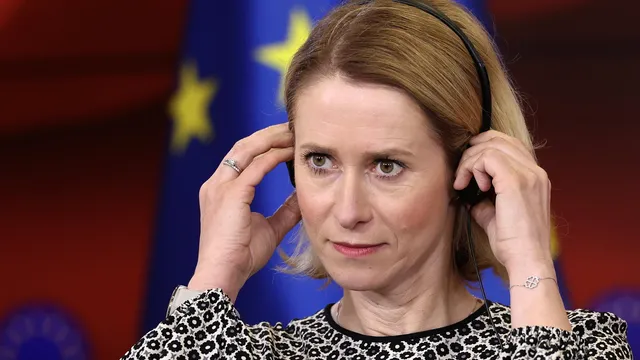 Kallas calls for “strongest” pressure on Russia