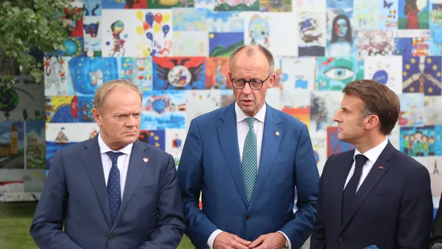 German, French, and Polish leaders condemn Georgia's democratic backsliding
