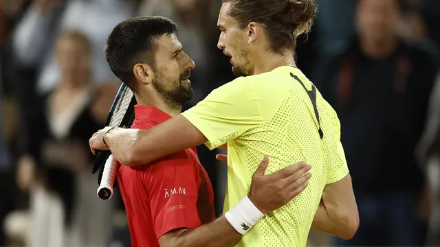 Djokovic subdued Zverev in a spectacular duel to record his 101st victory at Roland Garros