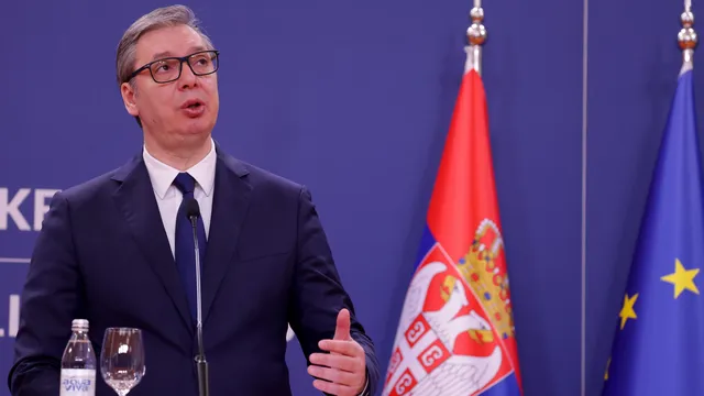 Vucic on first visit to Ukraine since start of Russian invasion