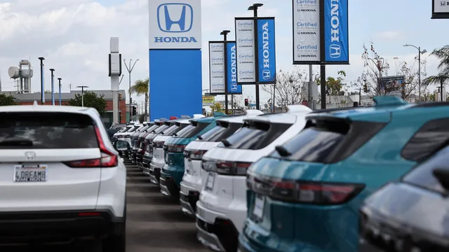 Decline in car exports from Japan to the US after Trump's tariffs