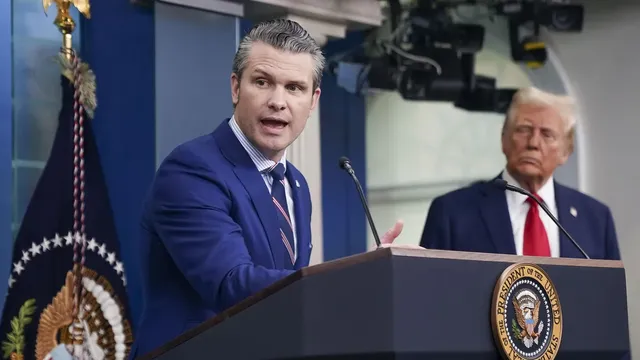 Pete Hegseth backs Trump on success of strikes against Iran