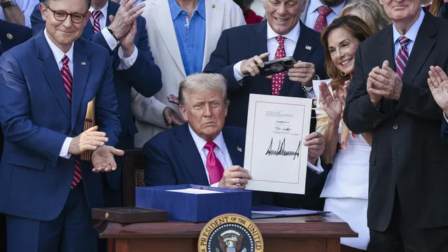 Trump signs "big, beautiful" bill on US Independence Day