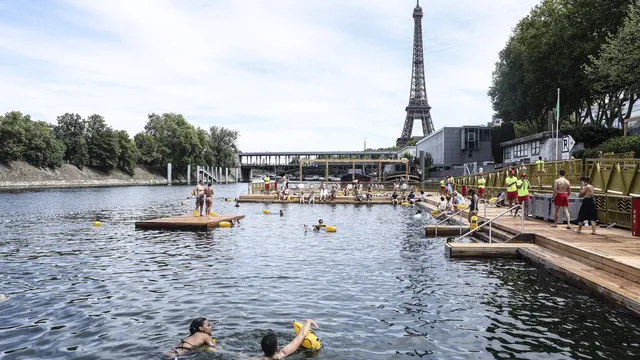 Paris opens Seine for swimming