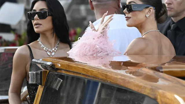 Kim Kardashian walks for Balenciaga wearing Elizabeth Taylor’s diamonds