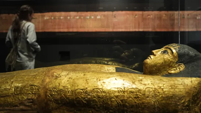 Belgium Returns 2,000-Year-Old Sarcophagus to Egypt