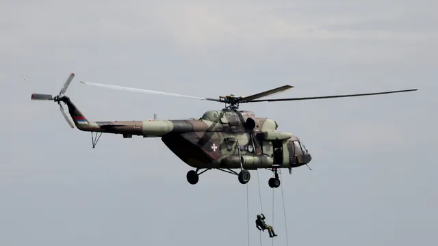 First joint training of the Serbian and Chinese armies